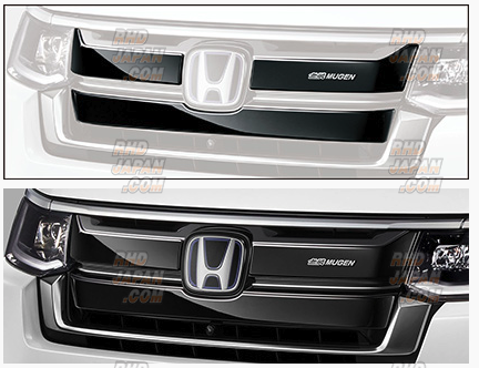 Mugen Front Grille Garnish Berlina Black - Step Wgn RP6 RP7 RP8